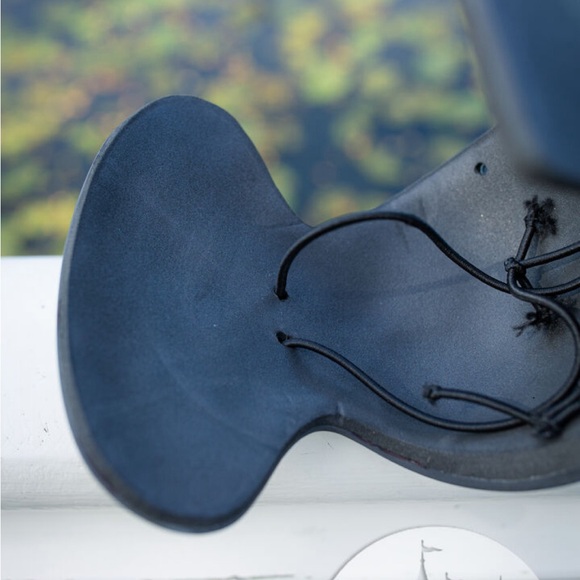 ARMSTREET HEMA PLASTIC KNEE COPS ARMOR MEDIEVAL SCA FENCING RAPIER LARP HEMA - Picture 7 of 9